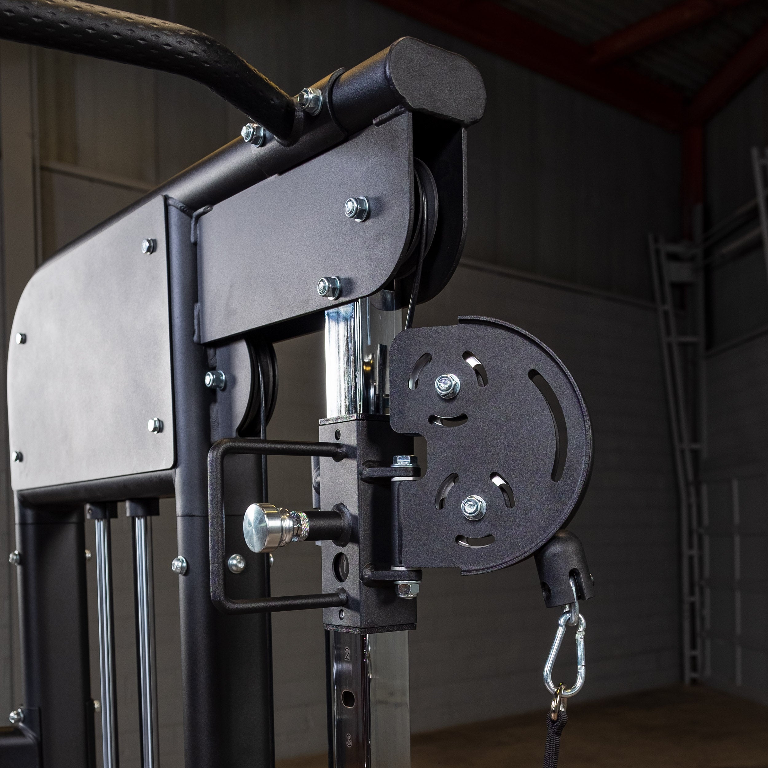 Body-Solid GFT100 functional trainer adjustable cable pulley system