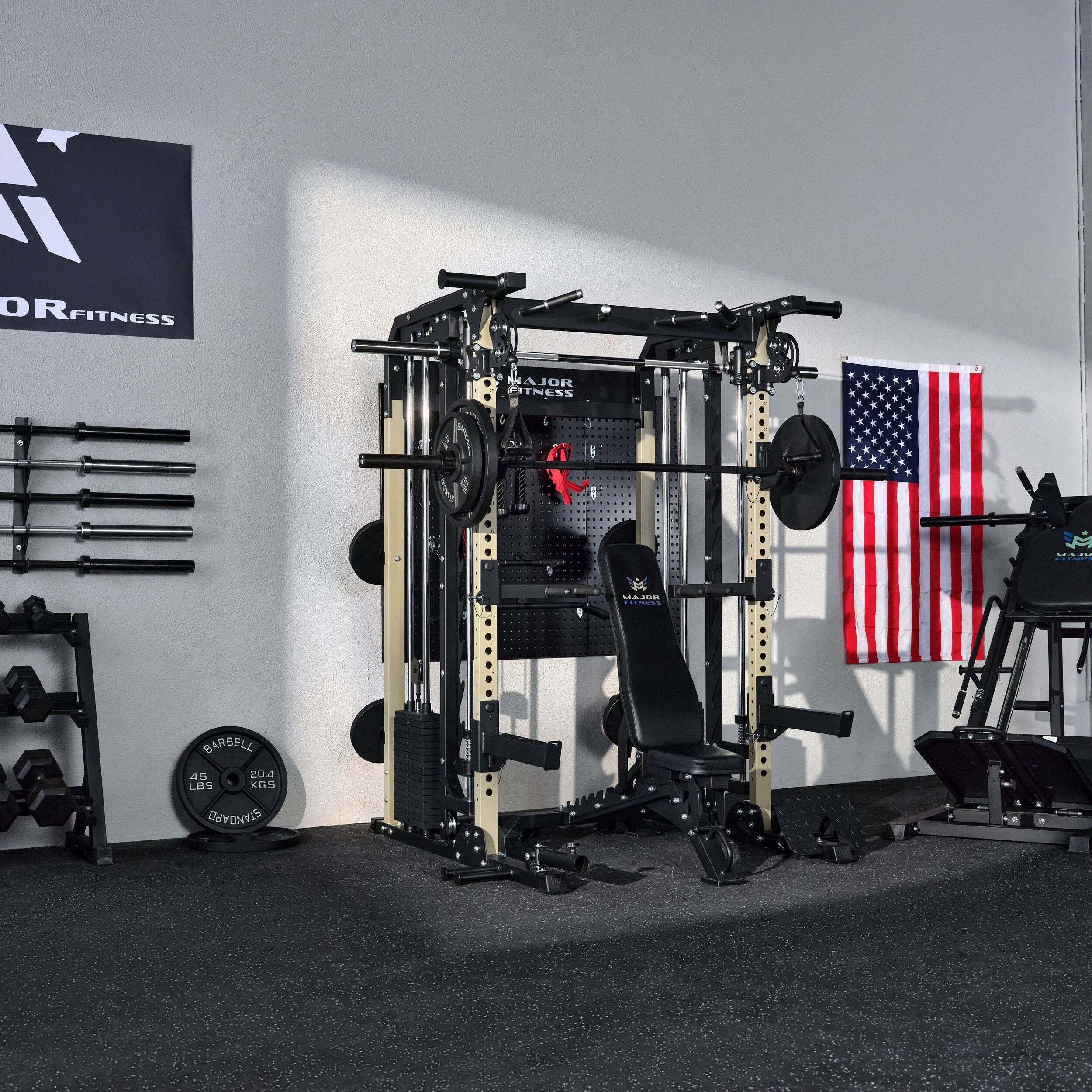 Major Fitness B52 Pro | All-In-One Smith Machine