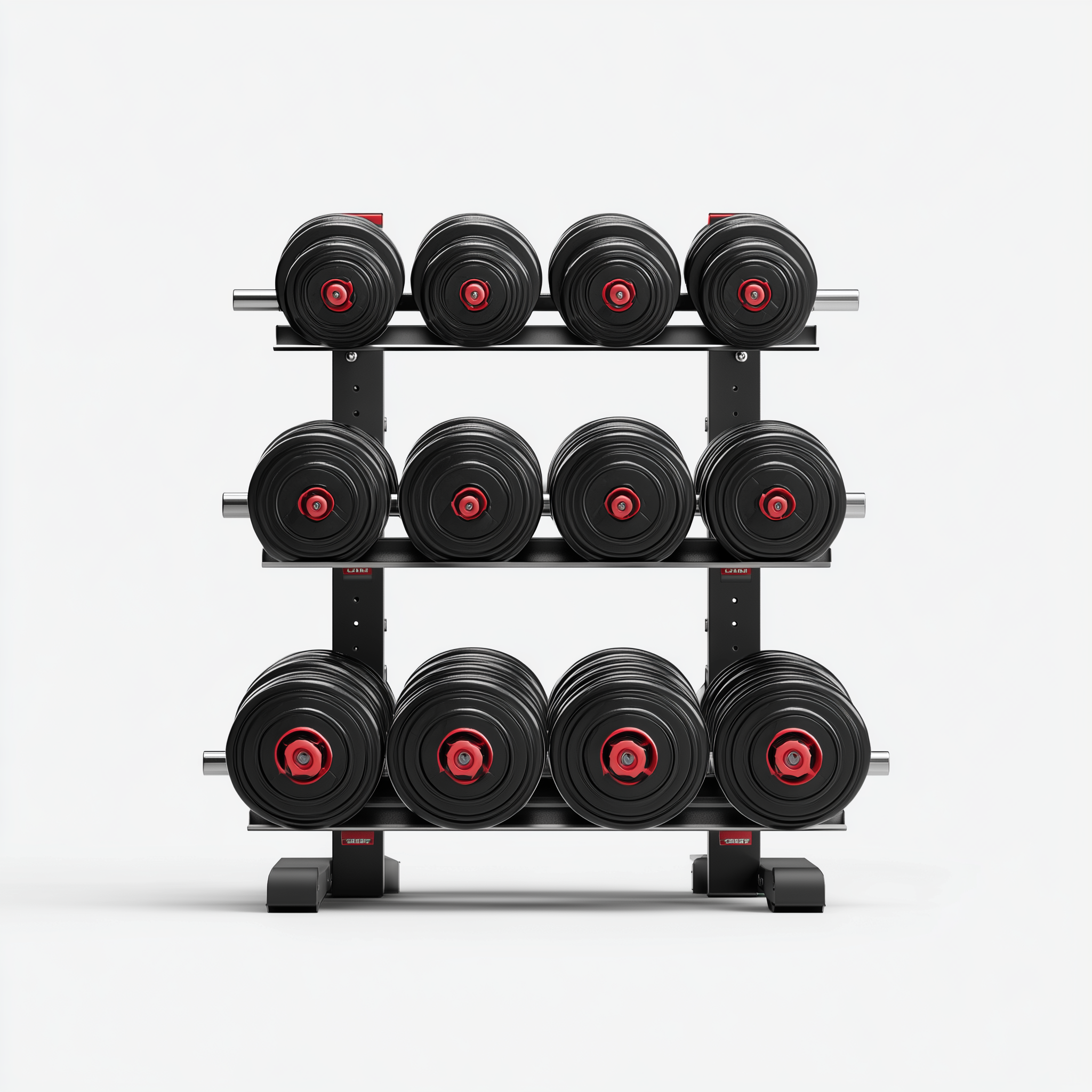 Apex Performance Weight Plate Set with Storage Rack